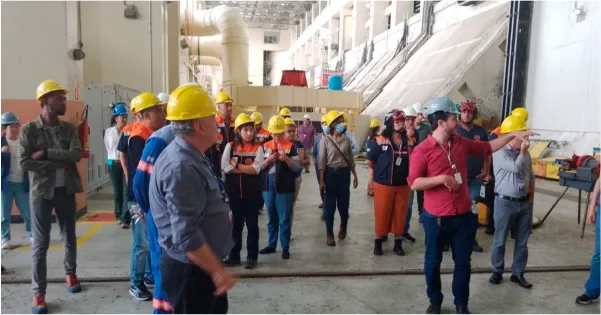 REPRESENTANTES DA DEFESA CIVIL DE SÃO PAULO E OUTROS ÓRGÃOS VISITAM A BARRAGEM DO RIO GRANDE