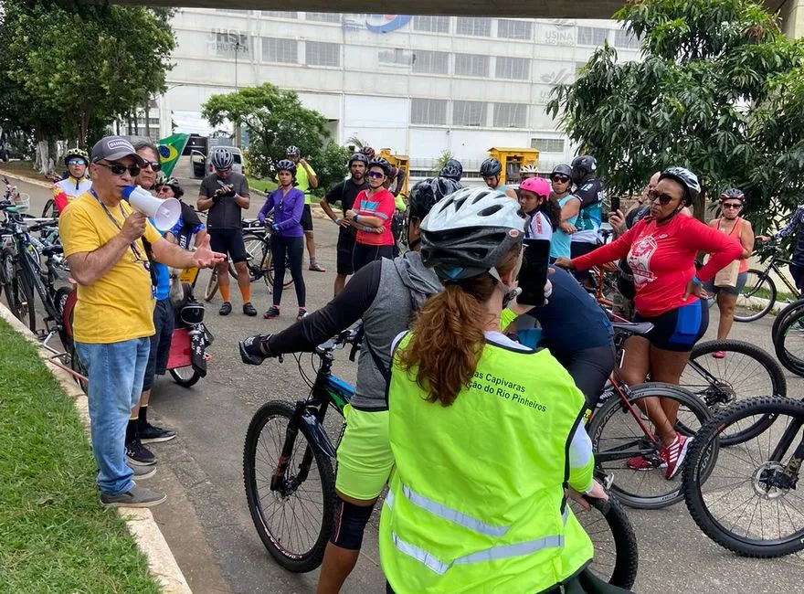 COORDENADOR DA EMAE PARTICIPA DO PEDAL DAS CAPIVARAS NO RIO PINHEIROS