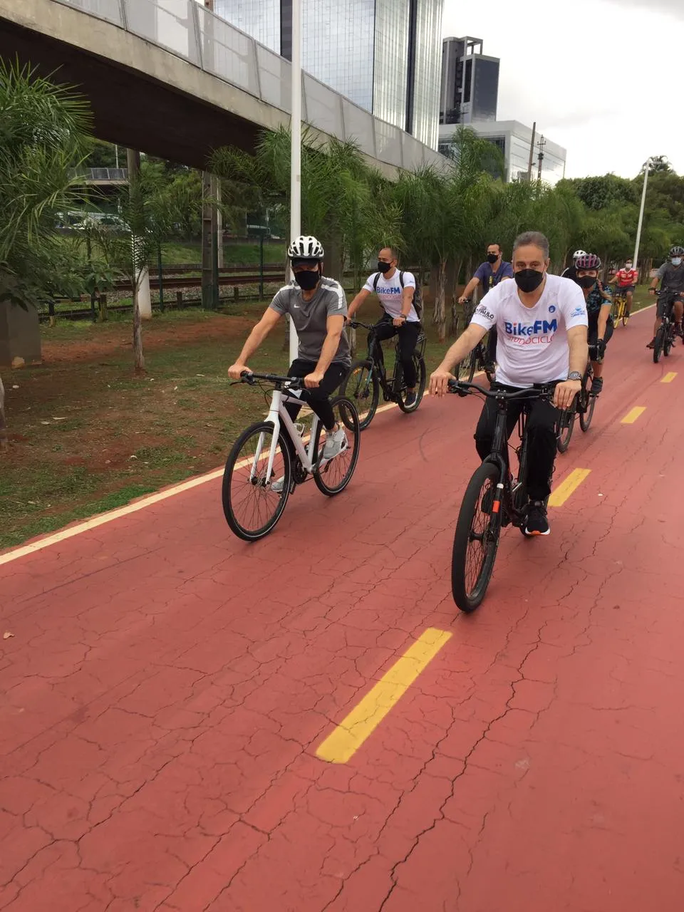 PRESIDENTE DA EMAE PARTICIPA DA ENTREGA DE NOVA FASE NA CICLOVIA NOVO RIO PINHEIROS