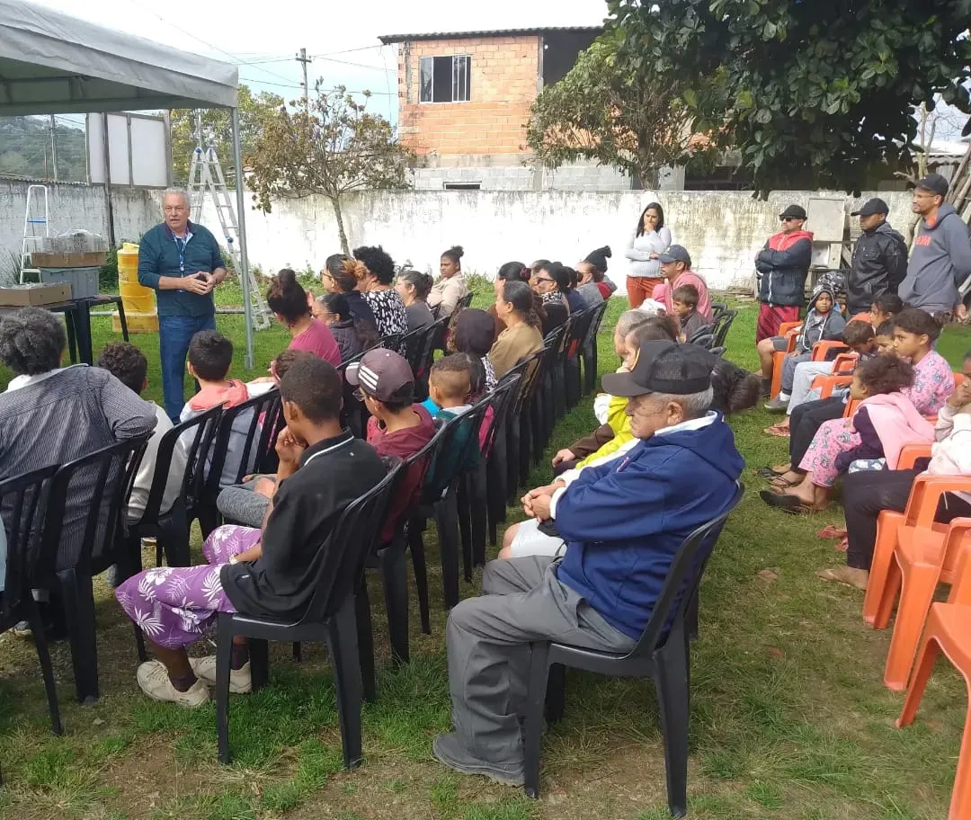 EMAE VAI AO BAIRRO BARRAGEM, EM SÃO PAULO, PARA TREINAR POPULAÇÃO LOCAL